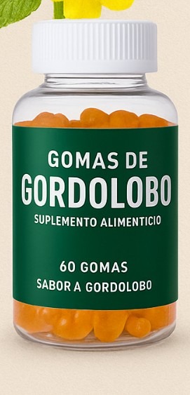 GORDOLOBO SABOR MANDARINA 60GOMAS